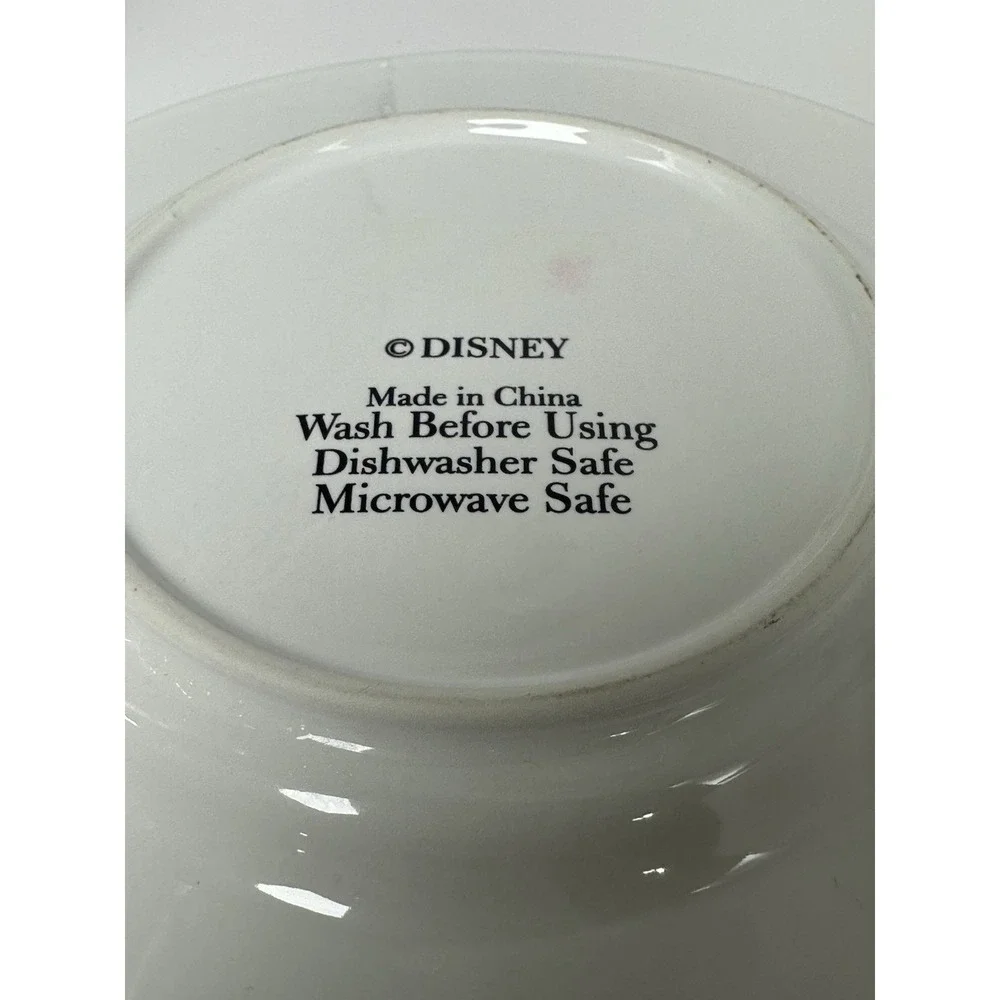 Disney‎ Plate Mug Mickey Mouse Snowman Snowflakes Santa ornament Christmas set
